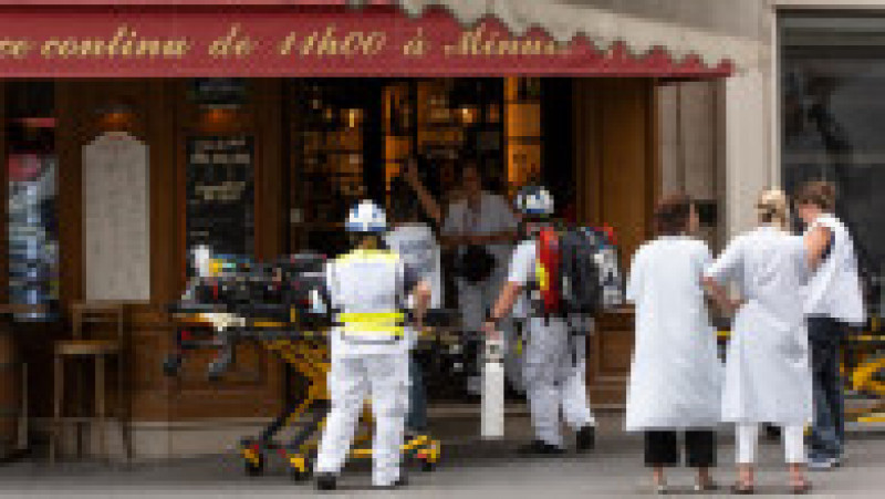 Cel puţin 37 de persoane au fost rănite după explozia puternică produsă miercuri după-amiază în Paris. FOTO: Profimedia Images | Poza 4 din 10