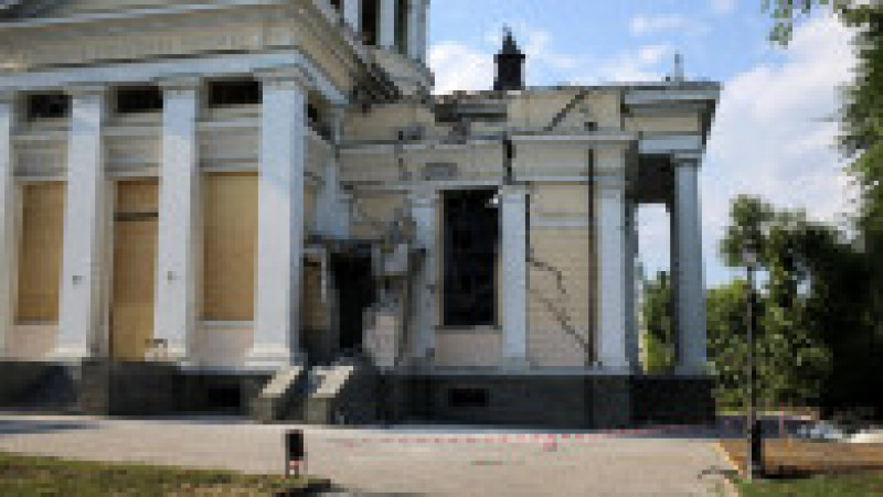 Pagubele de la Catedrala „Schimbarea la Faţă” din Odesa. Foto: Profimedia | Poza 8 din 10