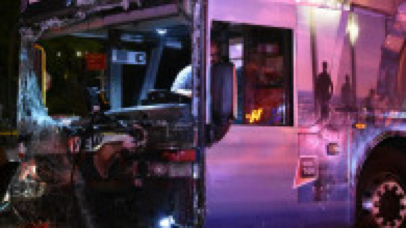 Peste 80 de persoane au fost rănite în urma coliziunii a două autobuze care a avut loc joi seară în Manhattan. FOTO: Profimedia Images | Poza 4 din 10