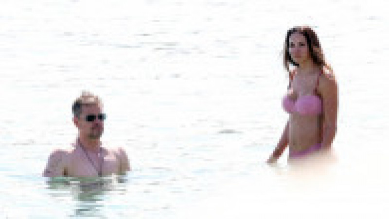 Actorul Matt Damon și soția lui, Luciana Bozan Barroso, își petrec vacanța pe insula grecească Mykonos FOTO: Profimedia Images | Poza 29 din 32