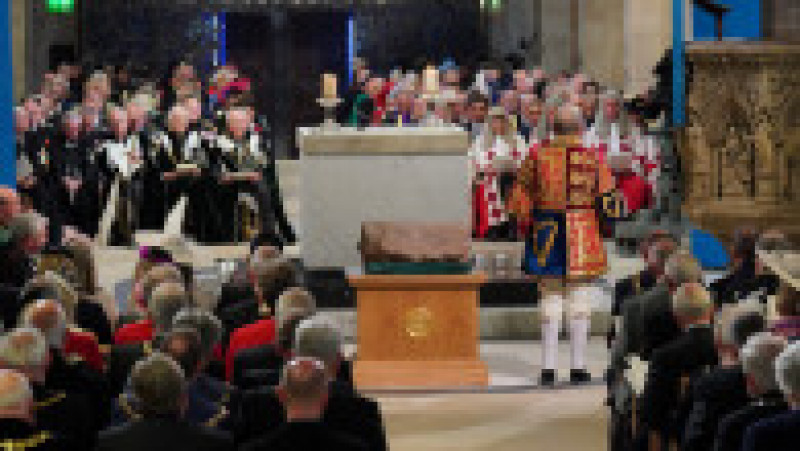 Scoţia a organizat miercuri propriul eveniment pentru a marca urcarea pe tron a regelui Charles III. Foto: Profimedia | Poza 5 din 10