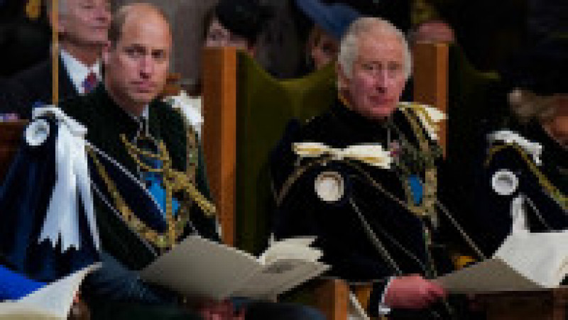 Scoţia a organizat miercuri propriul eveniment pentru a marca urcarea pe tron a regelui Charles III. Foto: Profimedia | Poza 8 din 10