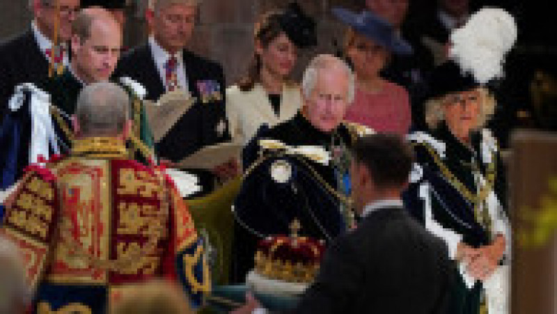 Scoţia a organizat miercuri propriul eveniment pentru a marca urcarea pe tron a regelui Charles III. Foto: Profimedia | Poza 6 din 10