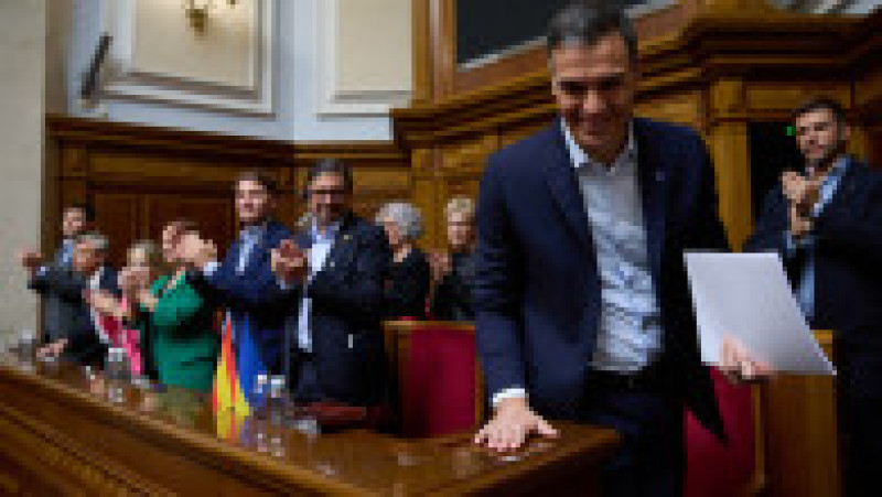 Pedro Sanchez a mers în vizită la Kiev în prima zi a președinției spaniole a Uniunii Europene. Foto: Profimedia Images | Poza 2 din 4