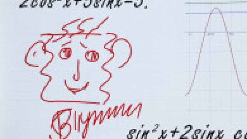 Președintele Putin a desenat pe o tablă interactivă. FOTO: Profimedia Images | Poza 4 din 9