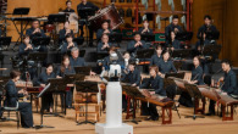 Un robot a dirijat orchestra națională din Coreea de Sud. FOTO: Profimedia Images | Poza 3 din 5