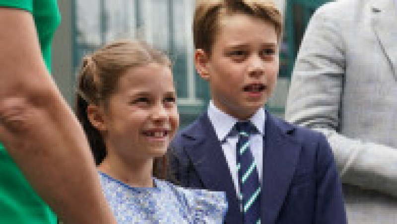 Prințul George și Prințesa Charlotte au furat toate privirile spectatorilor la finala masculină de la Wimbledon, FOTO: Profimedia Images | Poza 26 din 26