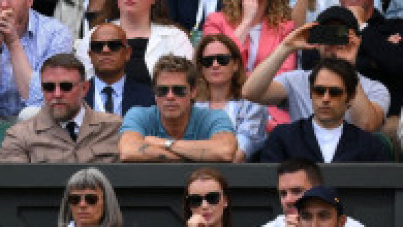 Brad Pitt, la finala masculină de la Wimbledon 2023 FOTO: Profimedia Images | Poza 33 din 40