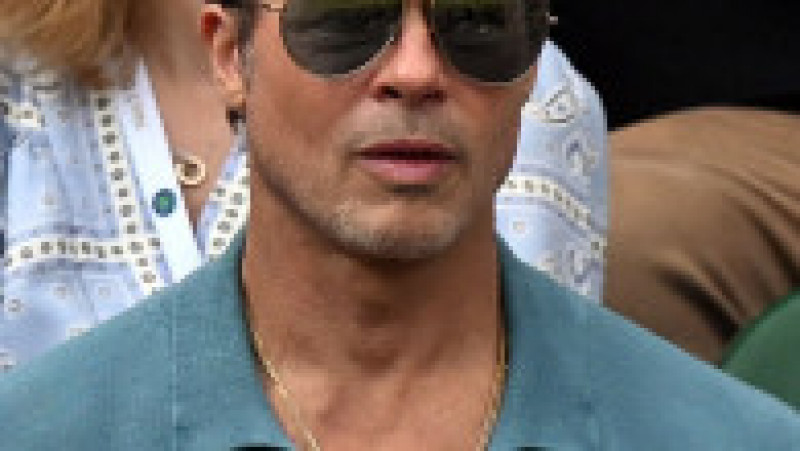 Brad Pitt, la finala masculină de la Wimbledon 2023 FOTO: Profimedia Images | Poza 7 din 40