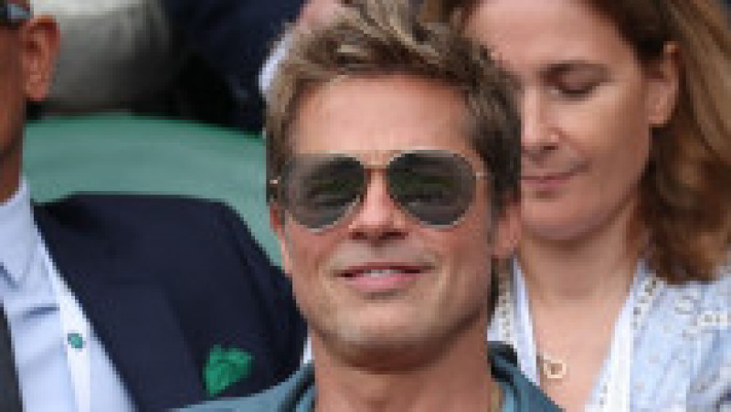 Brad Pitt, la finala masculină de la Wimbledon 2023 FOTO: Profimedia Images | Poza 1 din 40