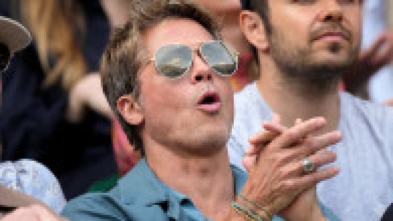 Brad Pitt, la finala masculină de la Wimbledon 2023 FOTO: Profimedia Images | Poza 17 din 40