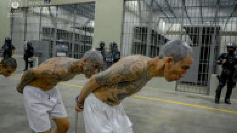 Imagini din timpul transferului de prizonieri din martie 2023. Sursa foto: Profimedia Images | Poza 25 din 59