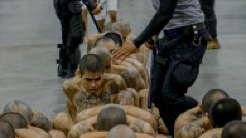 Imagini din timpul transferului de prizonieri din martie 2023. Sursa foto: Profimedia Images | Poza 43 din 59