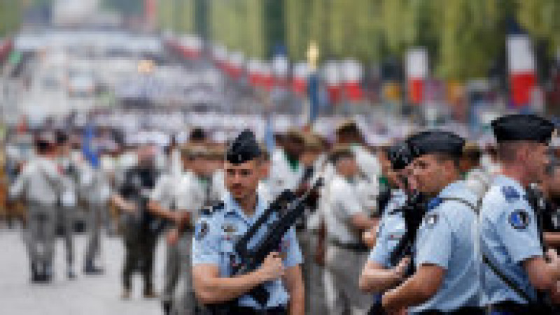 Paradă la Paris de Ziua Franței, India e invitat de onoare. 130.000 de polițiști mobilizați pe străzi după violențele recente. FOTO: Profimedia Images | Poza 8 din 20