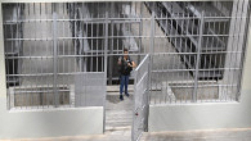 Mega închisoarea ridicată în El Salvador. Sursa foto: Profimedia Images | Poza 56 din 59