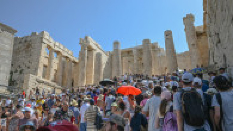 Monumentul Acropole a fost închis din cauza caniculei. FOTO: Profimedia Images | Poza 4 din 13