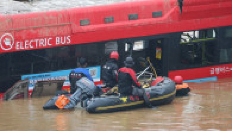 Inundații devastatoare în din Coreea de Sud. Foto Profimedia | Poza 13 din 19