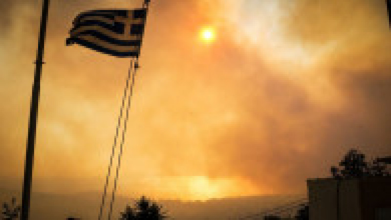 Incendii de pădure lîngă Atena. FOTO: Profimedia Images | Poza 7 din 20