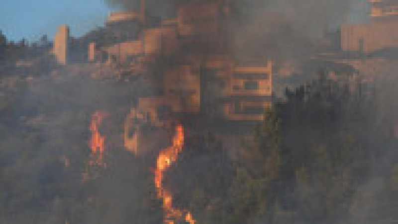 Incendii de pădure lîngă Atena. FOTO: Profimedia Images | Poza 13 din 20