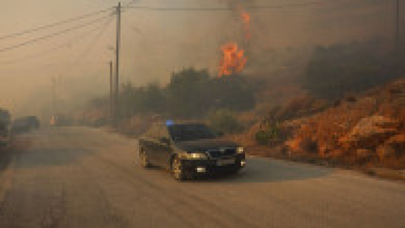 Incendii de pădure lîngă Atena. FOTO: Profimedia Images | Poza 9 din 20