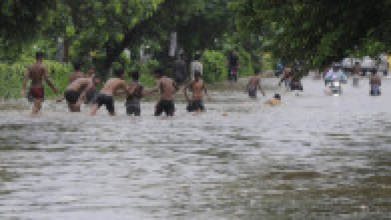 Inundații devastatoare în India. Foto: Profimedia | Poza 2 din 10