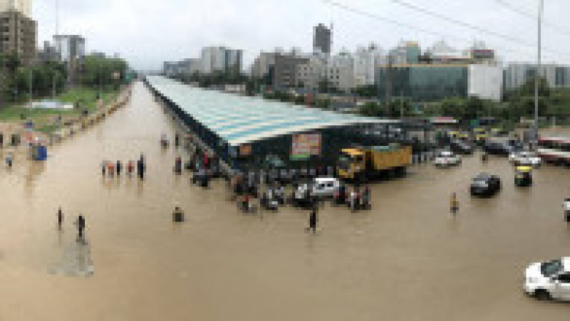 Inundații devastatoare în India. Foto: Profimedia | Poza 6 din 10