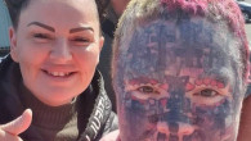 Melissa Sloan are cel puțin 800 de tatuaje și spune că din cauza lor nu-și găsește de lucru FOTO: Facebook/ Melissa Sloan | Poza 9 din 12