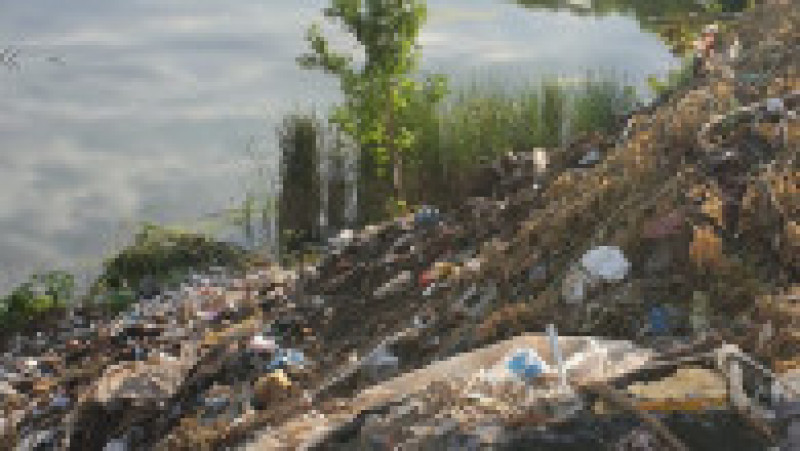 Peste 300 de tone de deşeuri au fost scoase din Lacul Fundeni în decurs de 5 zile, anunţă luni Administraţia Naţională ”Apele Române” (ANAR). Sursa foto: Apele Române / Facebook | Poza 9 din 10