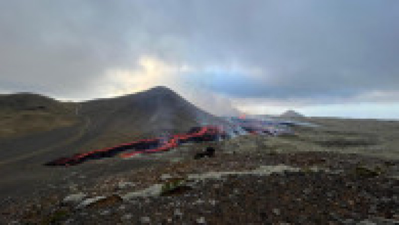 Este a treia oară în doi ani când lava iese din pământ în această zonă. Foto: Profimedia Images | Poza 24 din 26