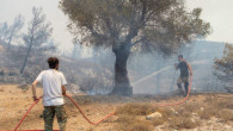 Grecia arde. După Rodos, urmează iadul din Corfu. FOTO: Profimedia Images | Poza 7 din 19