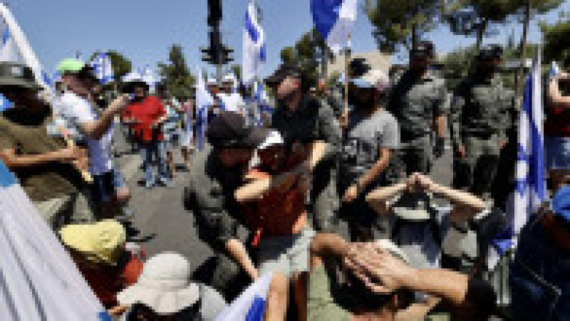 Mii de protestatari au ieșit în stradă, în Israel. FOTO: Profimedia Images | Poza 4 din 6