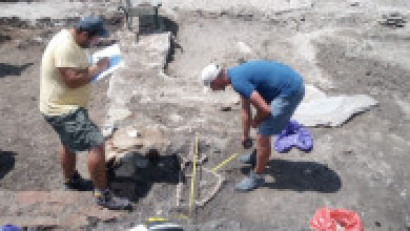 Descoperiri arheologice pe șantierul de la Altip. Sursa foto: Alba24 | Poza 6 din 7