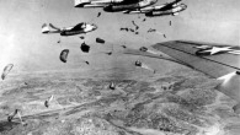 Parașutiști americani în Coreea, circa 1951. Sursa foto: Profimedia Images | Poza 23 din 29