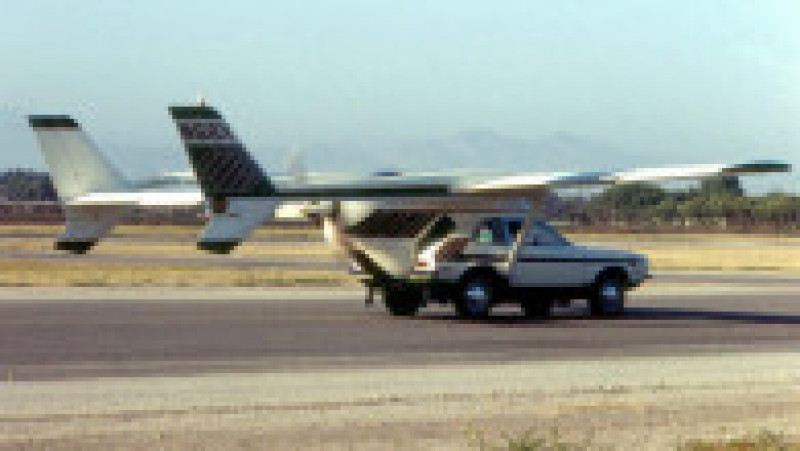 Henry Smolinski și Harold Blake au încercat să construiască prima mașină zburătoare, modelul AVE Mizar. Sursa foto: Doug Duncan - August 1973/ Wikipedia | Poza 9 din 25