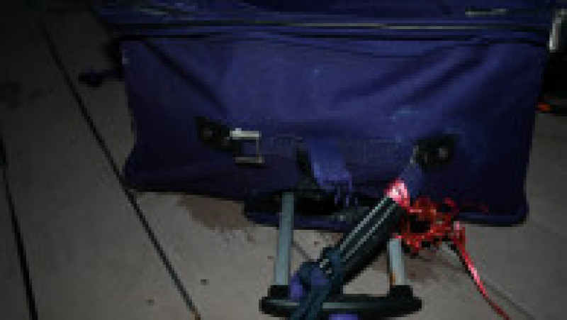 Una dintre valizele în care au fost găsite rămășițele FOTO: Poliția Delray Beach | Poza 3 din 4