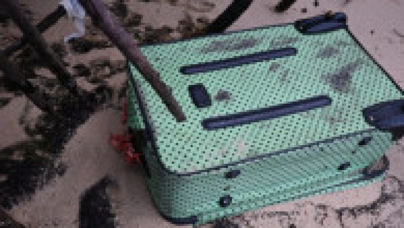 Una dintre valizele în care au fost găsite rămășițele FOTO: Poliția Delray Beach | Poza 2 din 4