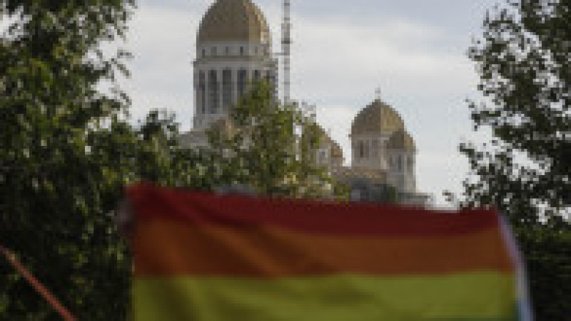 Asociaţia ACCEPT a organizat, sâmbătă, Bucharest Pride 2023, eveniment al comunităţii LGBTQIA+. Foto: Inquam Photos / Octav Ganea | Poza 8 din 8