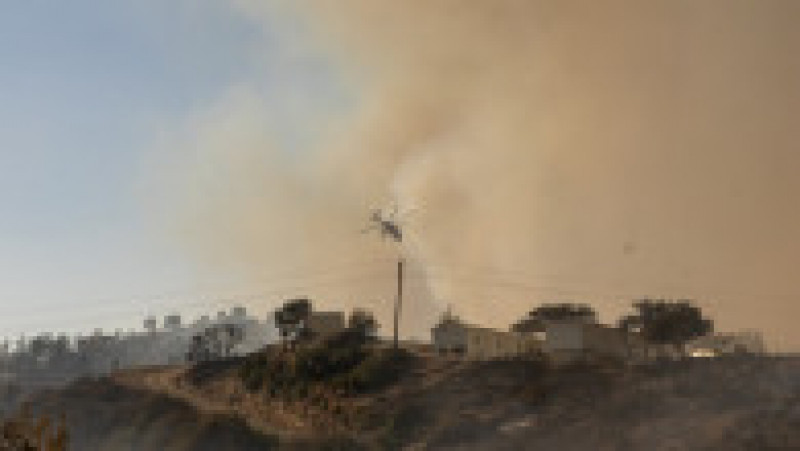 Incendiile de vegetație fac ravagii în Grecia. Mii de oameni sunt evacuați. FOTO: Profimedia Images | Poza 2 din 7
