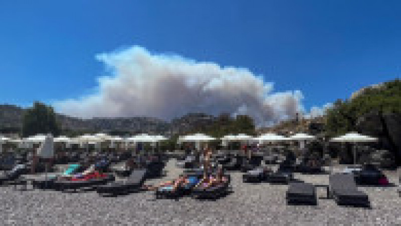 Incendiile de vegetație fac ravagii în Grecia. Mii de oameni sunt evacuați. FOTO: Profimedia Images | Poza 5 din 7