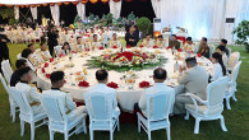 Kim Jong Un a făcut o vizita la comandamentul marinei militare din Coreea de Nord pe 28 august, când cea mai izolată țară din lume sărbătorește Ziua Marinei. Sursa foto: Profimedia Images | Poza 5 din 11