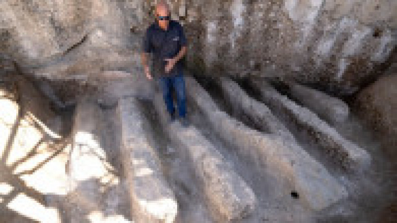 O reţea veche de aproape trei milenii de canale săpate în piatră au fost descoperite în Ierusalim. Foto: Profimedia | Poza 4 din 4