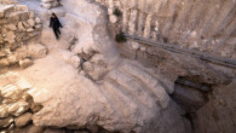 O reţea veche de aproape trei milenii de canale săpate în piatră au fost descoperite în Ierusalim. Foto: Profimedia | Poza 1 din 4