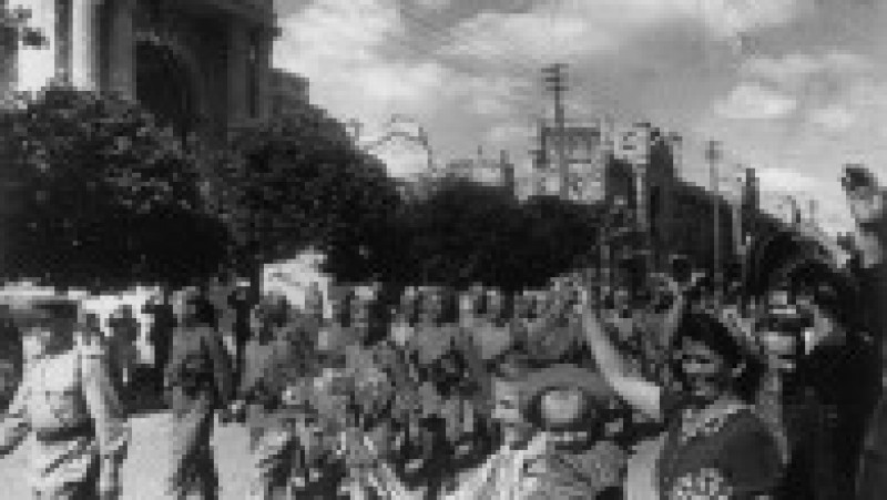 Pe 31 august 1944 armata Uniunii Sovietice intra în București. Sursa foto Profimedia Images | Poza 10 din 17