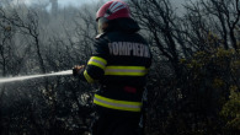 Pompierii români, care au fost trimiși să-i ajute pe cei greci în lupta cu incendiile devastatoare, au fost lăudați de localnicii din Grecia, dar și de autorități. FOTO: Profimedia Images | Poza 1 din 7
