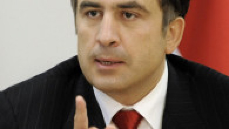 Președintele georgian Mihail Saakashvili. Sursa foto: Profimedia Images | Poza 24 din 46