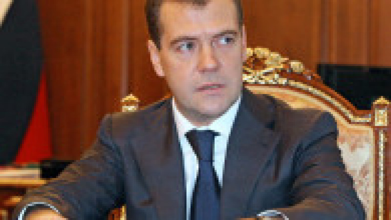 Președintele rus Dmitri Medvedev. Imagine din 2008. Sursa foto: Profimedia Images | Poza 5 din 46