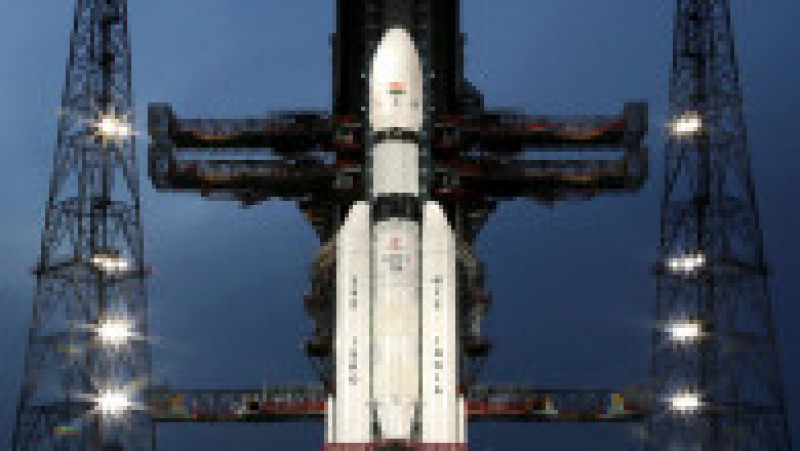 Lansarea navei spațiale Chandrayaan-3 a avut loc pe 14 iulie. Foto: Profimedia Images | Poza 4 din 8