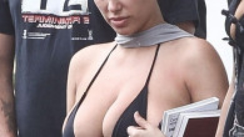 Bianca Censori, soția lui Kanye West, la Florența FOTO: Profimedia Images | Poza 12 din 37