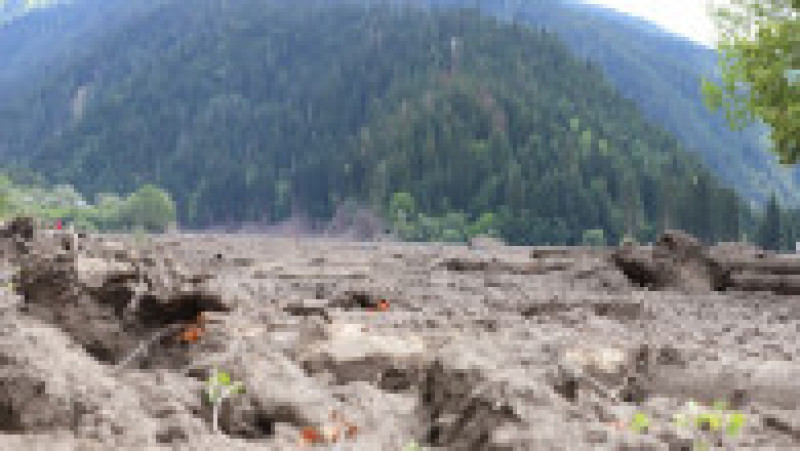 Strat de 30 cm de grindină în Germania, o alunecare de teren a îngropat o stațiune în Georgia. FOTO> Profimedia Images | Poza 6 din 13