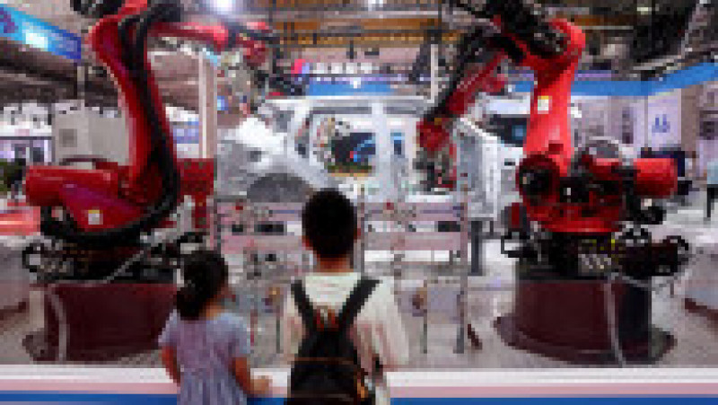 Roboți industriali la Conferința Mondială de Robotică de la Beijing 2023. Foto: Profimedia Images | Poza 16 din 17